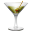 Cocktail Glass emoji on Apple