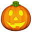 Emoji Jack-o-lantern di Apple
