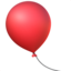 Emoji Balão no Apple