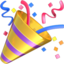 Party Popper emoji on Apple
