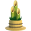 Emoji Decoração de pinhos no Apple