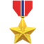 Military Medal emoji on Apple