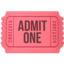Admission Tickets emoji on Apple