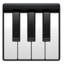 Musical Keyboard emoji on Apple
