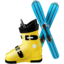 Emoji Ski pada Apple