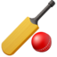 Cricket Game emoji on Apple