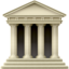 Klassiek gebouw-emoji op Apple
