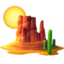 Emoji Desierto en Apple