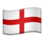 Flagge: England-Emoji auf Apple