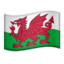 Wales Flag emoji on Apple
