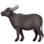 Water Buffalo emoji on Apple