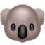 Emoji Koala su Apple