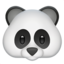 Panda-Emoji auf Apple
