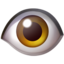Apple üzerinde Göz emojisi
