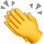 Clapping Hands emoji on Apple