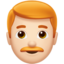 Emoji Lelaki: ton kulit cerah dan rambut merah pada Apple