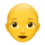 Emoji Donna: calvo su Apple