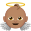 Emoji Angioletto: carnagione olivastra su Apple