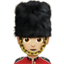 Guard: Medium-Light Skin Tone emoji on Apple