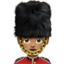 Woman Guard: Medium Skin Tone emoji on Apple