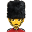 Woman Guard emoji on Apple