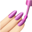 Nail Polish: Light Skin Tone emoji on Apple