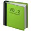 Green Book emoji on Apple
