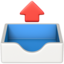 Postausgang-Emoji auf Apple