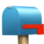Closed Mailbox with Lowered Flag emoji on Apple