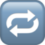 Repeat Button emoji on Apple
