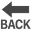 BACK Arrow emoji on Apple