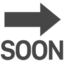 SOON Arrow emoji on Apple
