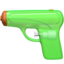 Emoji Pistol air pada Apple