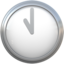 Eleven O’clock emoji on Apple