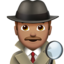 Emoji Investigatore: carnagione olivastra su Apple