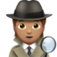 Emoji Detektif: ton kulit sederhana pada Apple