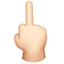 Emoji Jari hantu: ton kulit cerah pada Apple