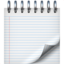Spiral Notepad emoji on Apple