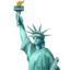 Emoji Patung Liberty pada Apple