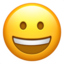 Emoji Rosto risonho no Apple