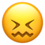 Verwirrtes Gesicht-Emoji auf Apple