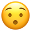 إيموجي وجه مخفوت الصوت على Apple