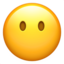 Face Without Mouth emoji on Apple