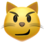 อีโมจิ แมวยิ้มเจ้าเล่ห์ บน Apple