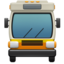 Oncoming Bus emoji on Apple