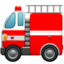 Fire Engine emoji on Apple