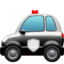 Emoji Macchina della polizia su Apple