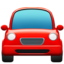 Auto von vorne-Emoji auf Apple