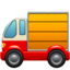 Delivery Truck emoji on Apple