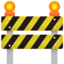 Construction emoji on Apple